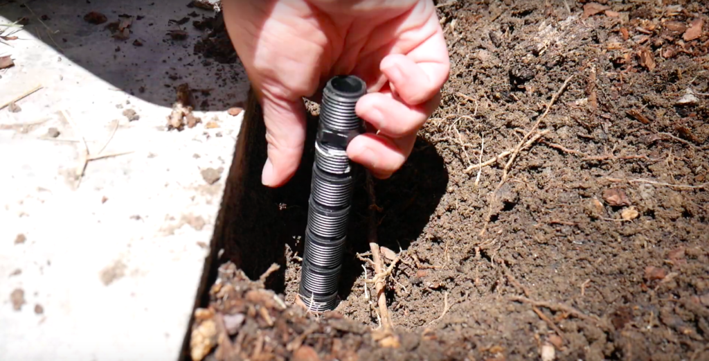 How to convert a sprinkler riser to drip irrigation Part 1